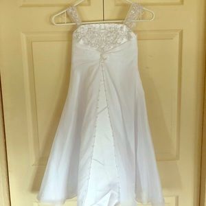 David’s bridal flower girl dress size 4